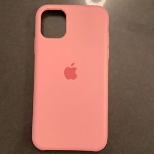 Pink iPhone 11 Apple case